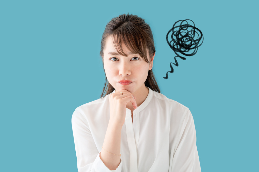 悩み・不安を抱える女性
